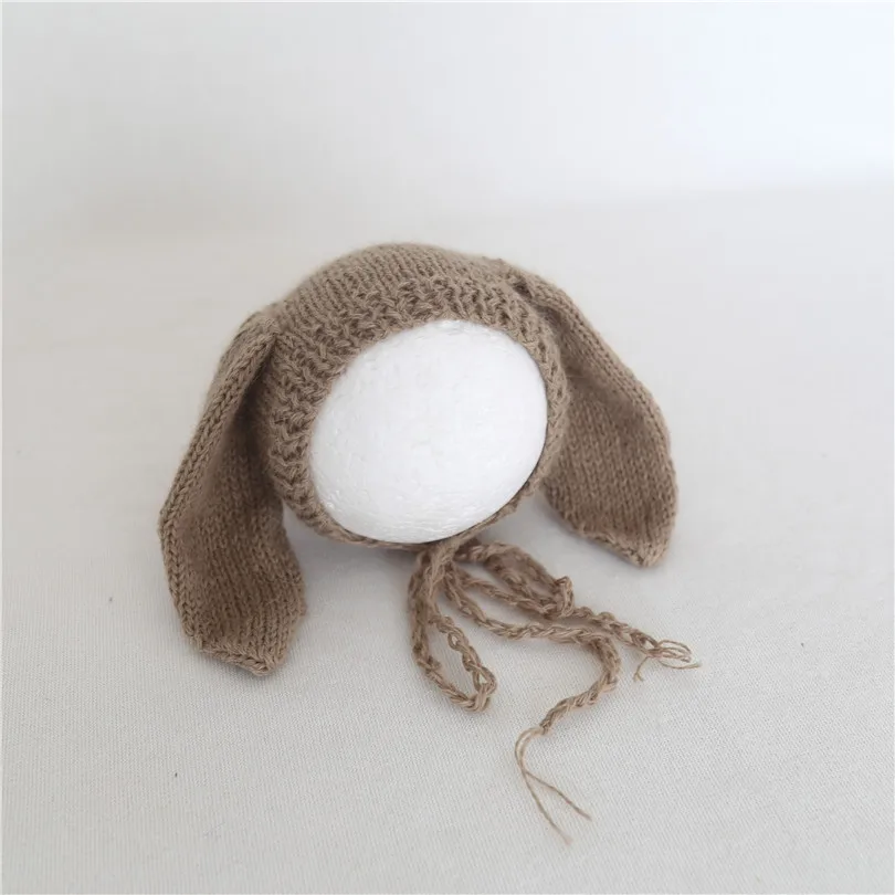 Bunny Hat Knitted Angora Hat 