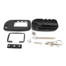 Novo caso para Starline A9 A8 A6 A9 alarme FOB switchblade chave uncut lâmina fob da tampa do caso + A9 A6 a8 Vidro frete grátis