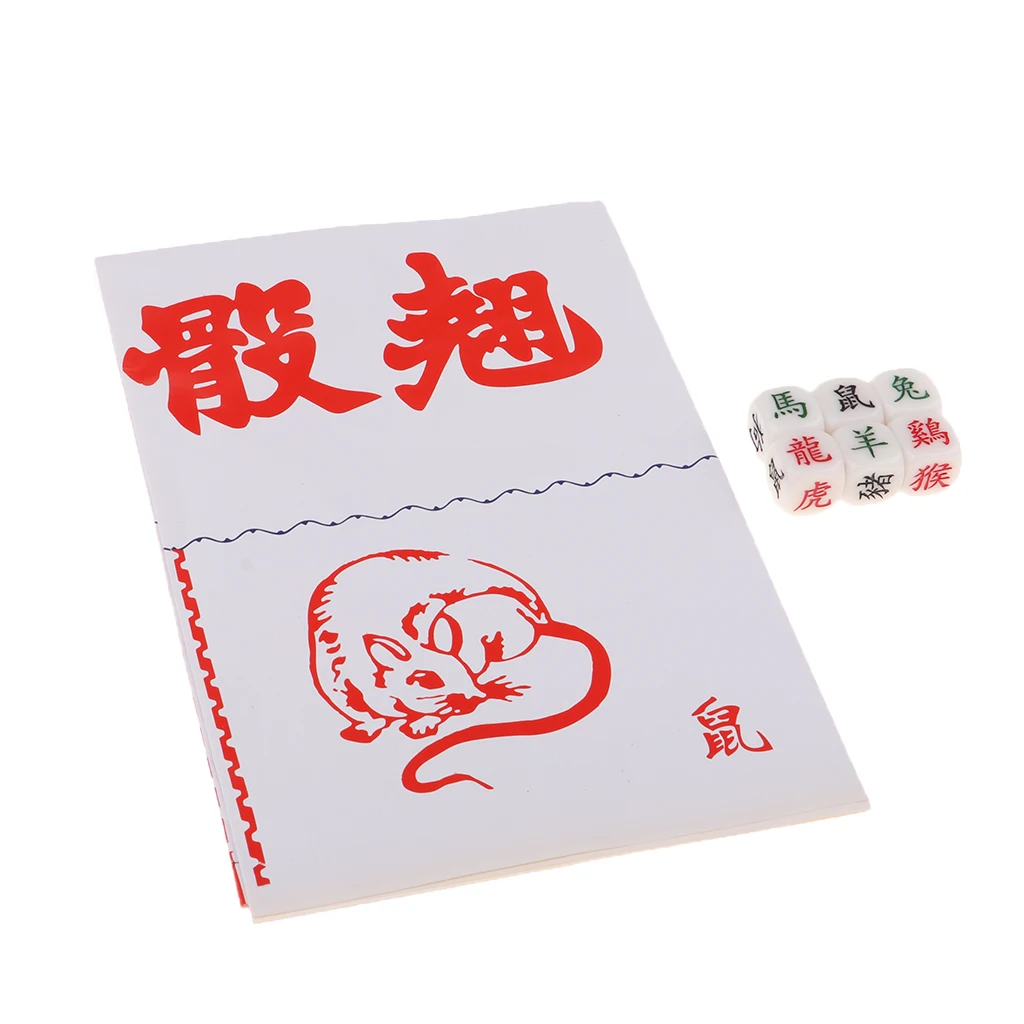 

6 Pieces Polyhedral Zodiac Dice Set-Game dice for Entertainment Constellation Divination Board Game Accessory