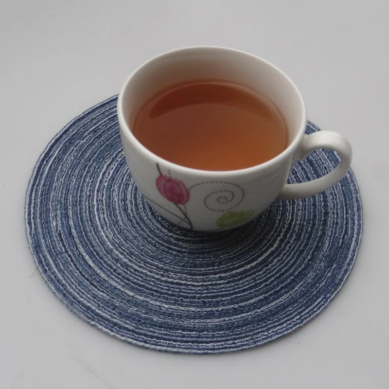 

Home Mat Table Ramie Insulation Pad Round Placemats Linen Table Mats Kitchen Accessories Decoration Home Pad Coaster