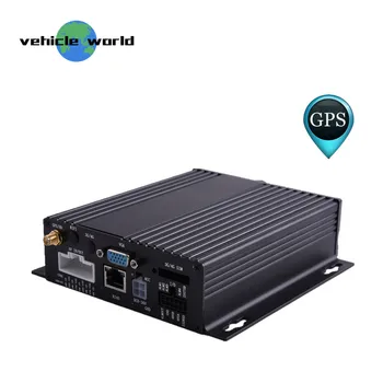 

1.0MP AHD 720P School Bus Taxi Truck Trailer Car Dual SD Card 4Ch GPS Mobile DVR