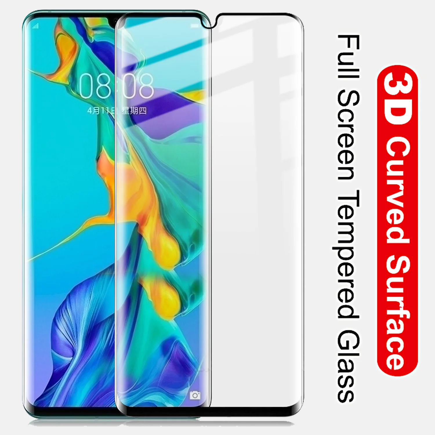 

huawei p30 pro Glass IMAK 3D Curved Edge Screen Film for Huawei P30 Pro Screen Protector Huawei P30Pro p 3 30 pro Tempered Glass