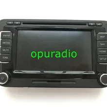 Бесплатный Сообщение 6," панель ЖК-дисплея с сенсорным экраном Полный лицевой панели для VW RNS510 gps-навигации аудио системы