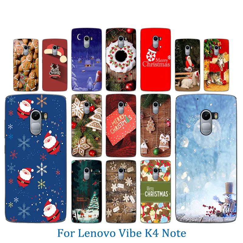Чехол для Lenovo Vibe K4 Note K 4 чехол A7010/Vibe X3 Lite мягкий силиконовый из ТПУ с рисунком Merry