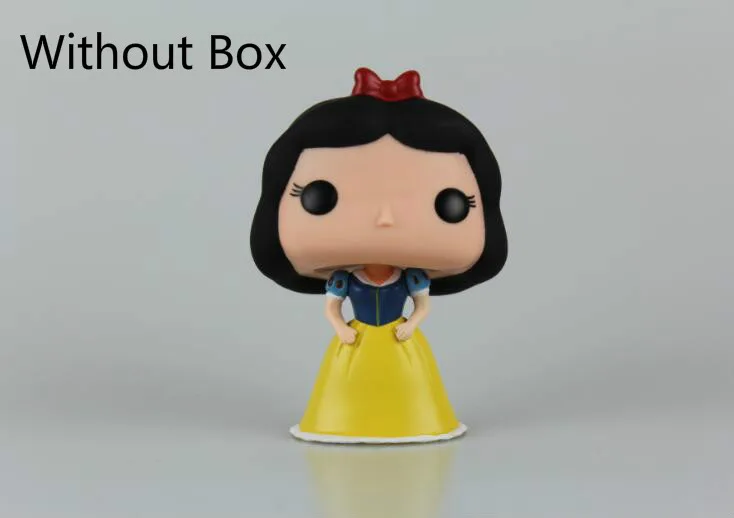 Funko Pop оригинальная мультяшная Принцесса Эльза Белл Алиса Анна Снежная Коллекция Модель игрушки Виниловая фигурка детские игрушки - Цвет: No Box