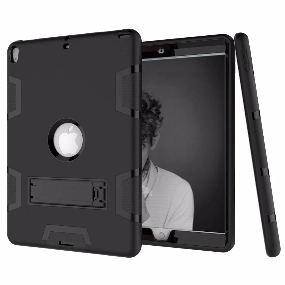 Для Coque iPad Pro 10,5 чехол амортизирующий защитный чехол Гибридный PC прочный силиконовый чехол для iPad Air 3 Pro10.5 Tablet