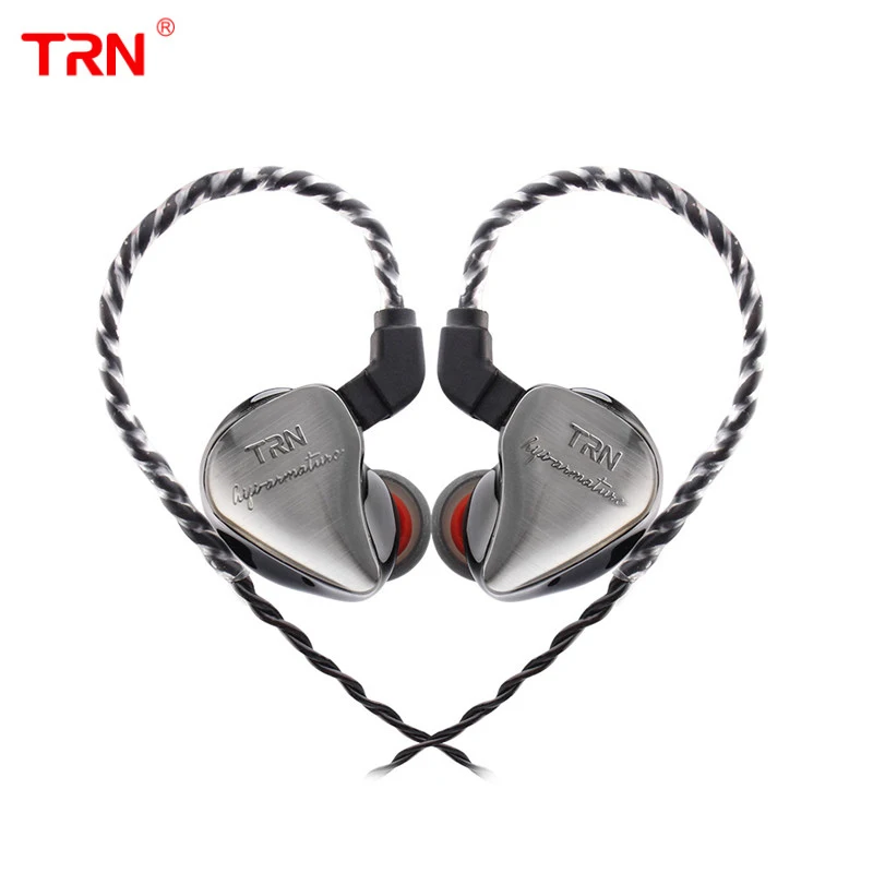 

Original TRN IM1 1BA+1DD Hybrid In Ear Earphone Monitor Running Sport Earphone HIFI Headset Detachable 2Pin Cable Earphones