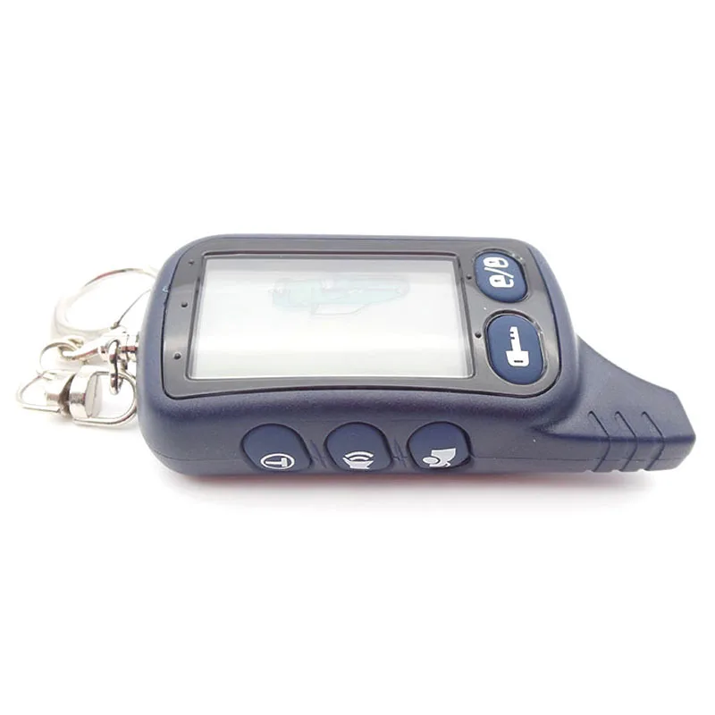 

Free shipping TOMAHAWK TZ9010 LCD remote controller 2 way car alarm system for TOMAHAWK TZ9010/S-700 Keychain