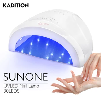 

Auto Sensing Nail Manicure Tool SUN-ONE 48W Easy to Use Nail Dryer UV LED Lamp 30 LEDs Dryer Lamp for Curing Gel Polish Quickly