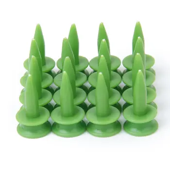 

MUMIAN 100pcs Double-deck Green Golf Tee 23mm