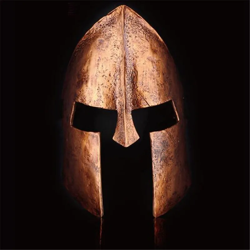 

Movie Spartan 300 Greek Warrior Helmet Mask Film Helmet Resin Full face Cosplay Mask Costume Props Collection Halloween