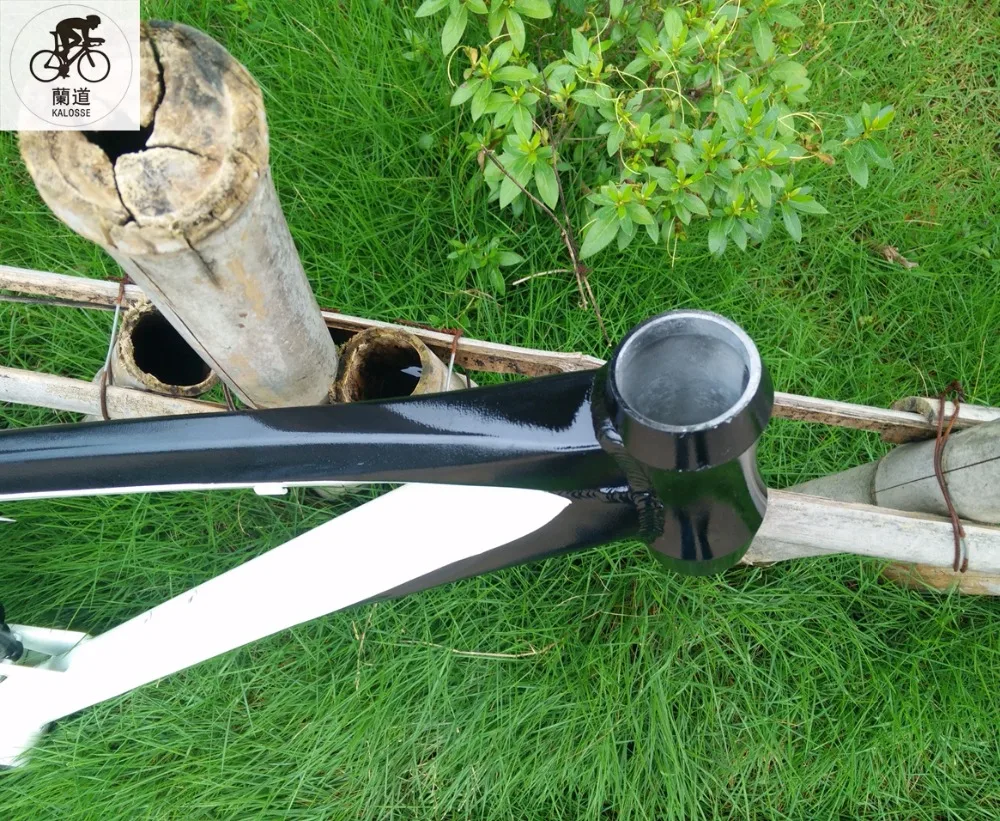 Cheap Kalosse  BB120mm  Electrical  Fat bike frame   Beach bike parts    DIY colors  26*17inch     snow bike frame   26*4.0 inch 5