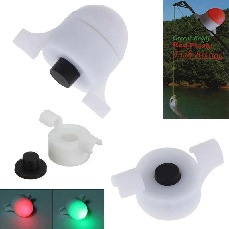 

Sea Fishing LED Alarm Rod Tip Fishing Float Night Light Strike Bite Alarm Alert Glow Warning WHShopping