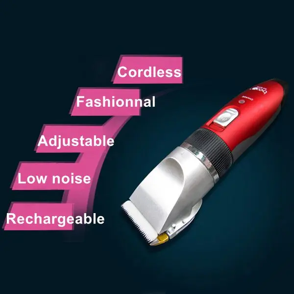 Cordless Rechargeable Electric Men Children Hair Trimmer Clipper