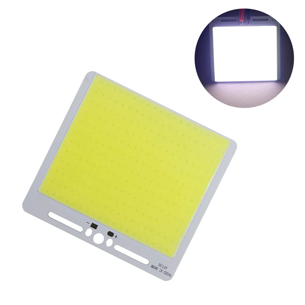 

DC12V 100W LED COB Bulb Lamp Light Pure White Strip source Light Lamp Chip diy For DIY outdoor lighting LED Flood Light 1pcs