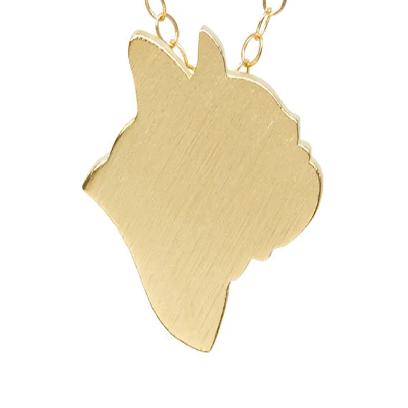 fashion trendy French Bulldog pendant choker Necklace for women best Pet Memorial Dog Jewelry christmas gift friend | Украшения и