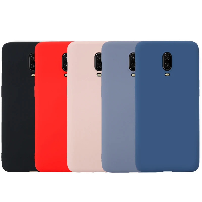 Чехол для телефона OnePlus 8 Pro из жидкого силикона One Plus 7T 1 + 7 6T A6100 6 A6000 мягкий гелевый