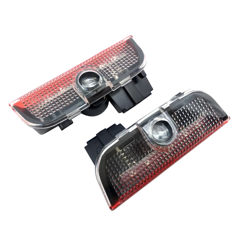 

2pcs R Rline Logo LED Car Door Courtesy Laser Projector Light FOR VW Passat B5 B6 B7 Golf 5 6 7 GTI Touran Jetta MK5 MK6 CC