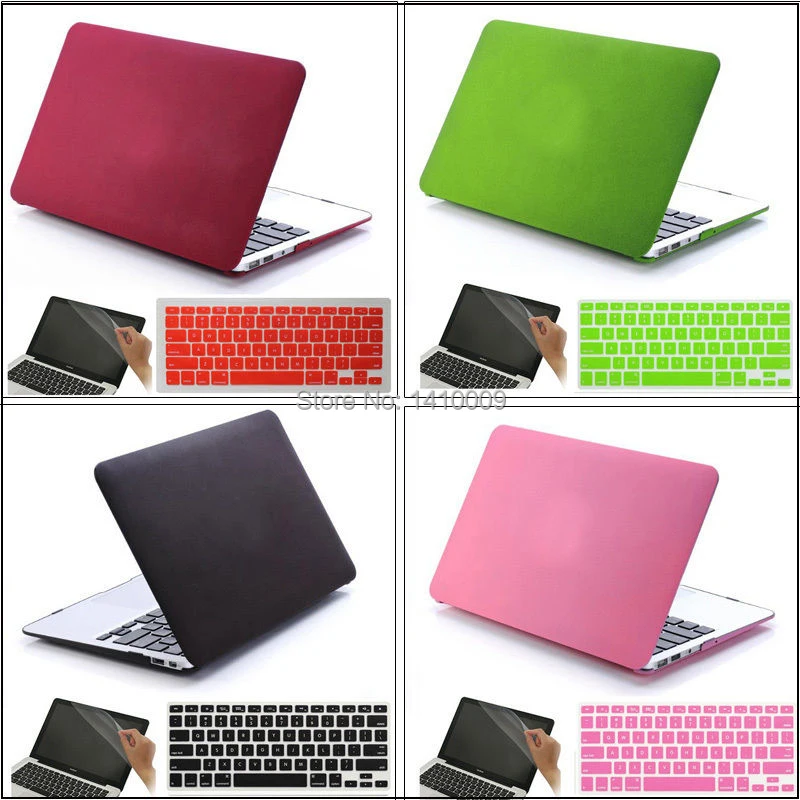 RED Rubberized Hard Case for New Macbook 12/" with Retina Display Model A1534