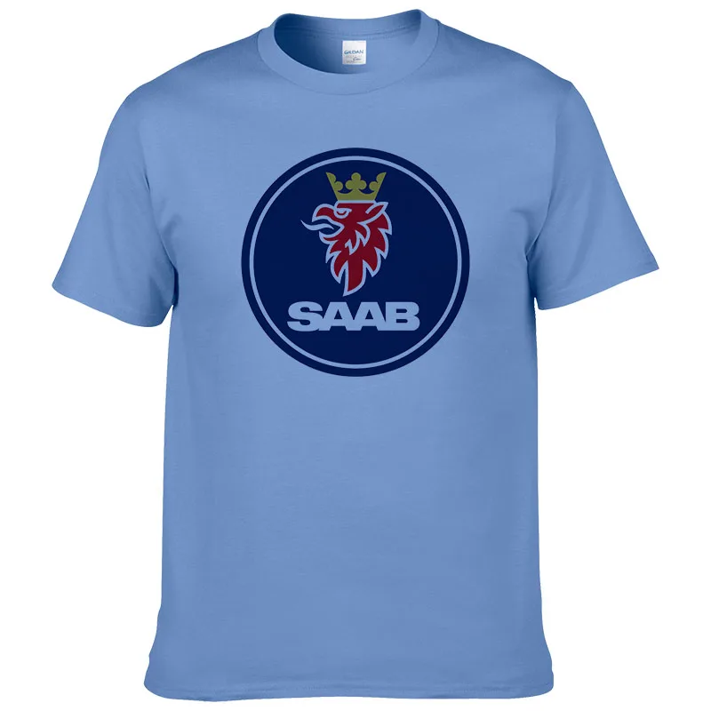 SCANIA Saab футболка Летняя мода Топ хлопок мужская футболка высокое качество футболка с принтом европейский размер#190 - Цвет: 8