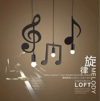 

nordic loft black iron letters pendant light dining room restaurants coffee shops bars English letters hanging lamp