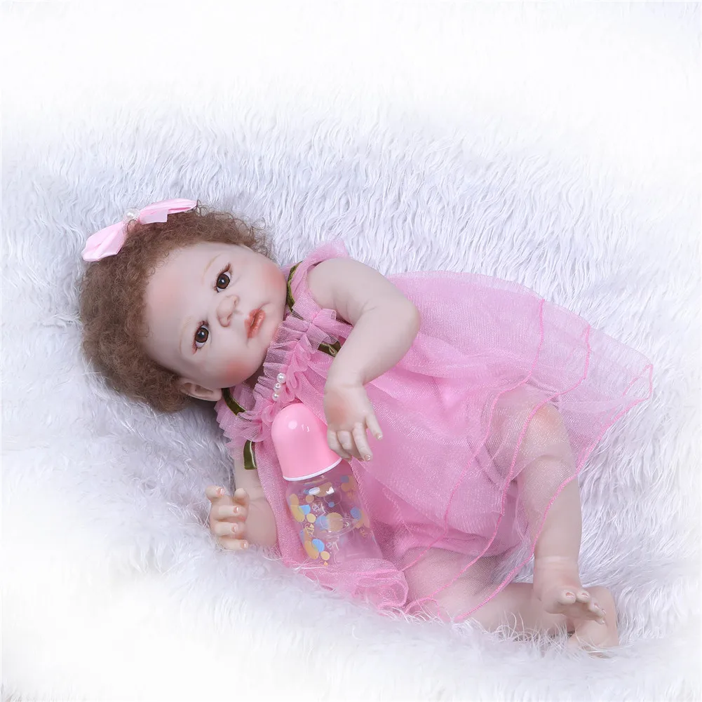 Реалистичные полные силиконовые куклы для маленьких девочек на продажу моделирование этнические младенцы с кукольной одеждой на день