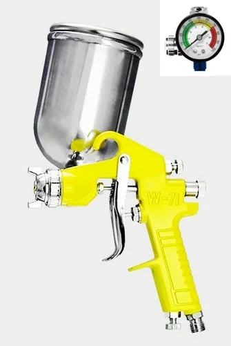 1.5--1.7 Auto oil paint spray gun, car truck home wooden coating jet ejection gun