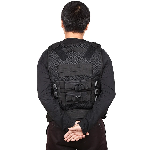 Army Combat Tactical Vest Military Protective Airsoft Camouflage Molle Vest Outdoor Hunting Training Vests Clothes Accessories