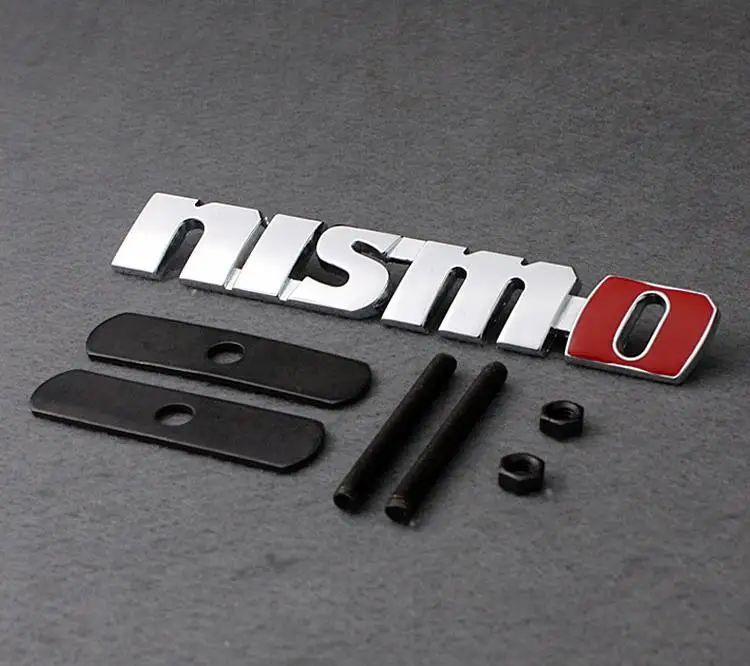 Металлическая 3D Автомобильная эмблема Nismo наклейка на решетку аксессуары для Nissan