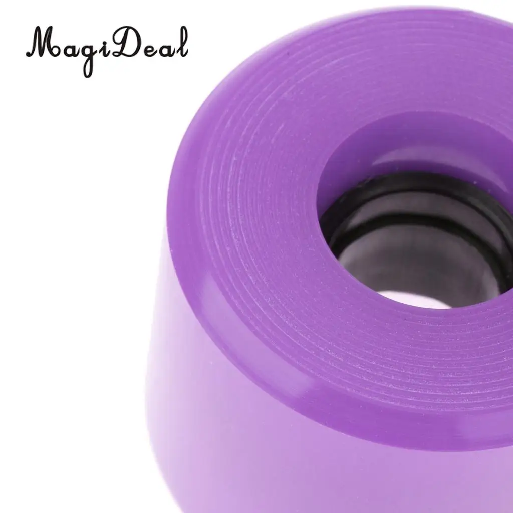 MagiDeal Solid Cruiser Longboard Bodyboard PU Wheels Colorful for Mini Cruiser Children Kids Skate Board Accessory