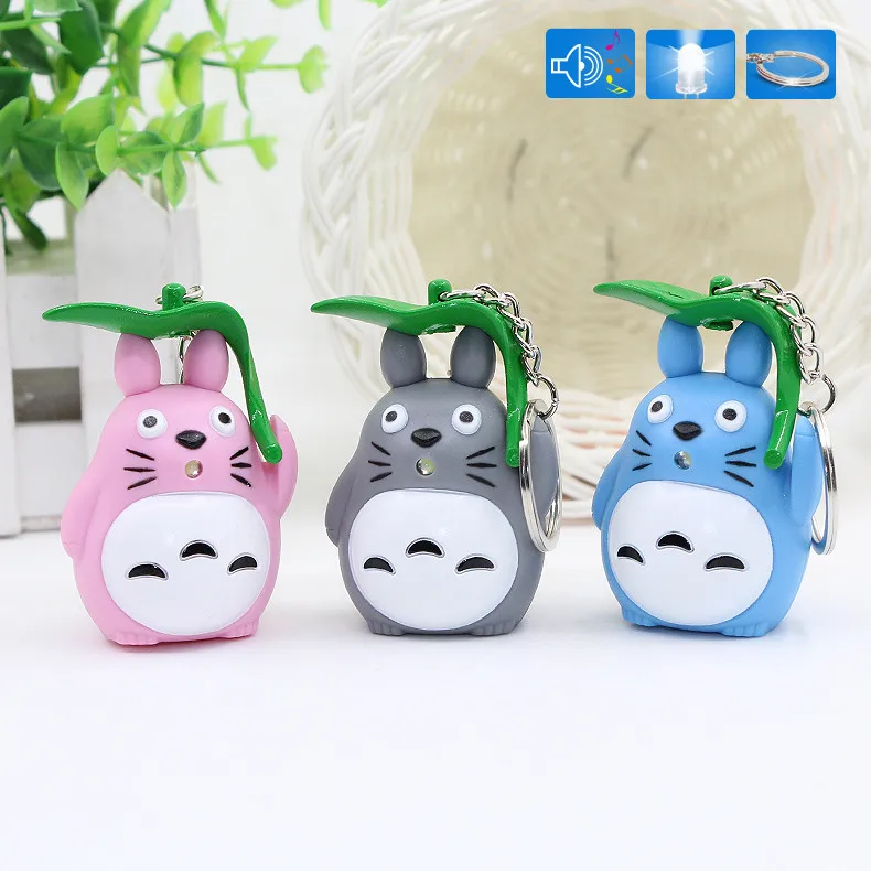 1 шт. брелки со светодиодной подсветильник кой|totoro figure|figure actionfigure action anime |