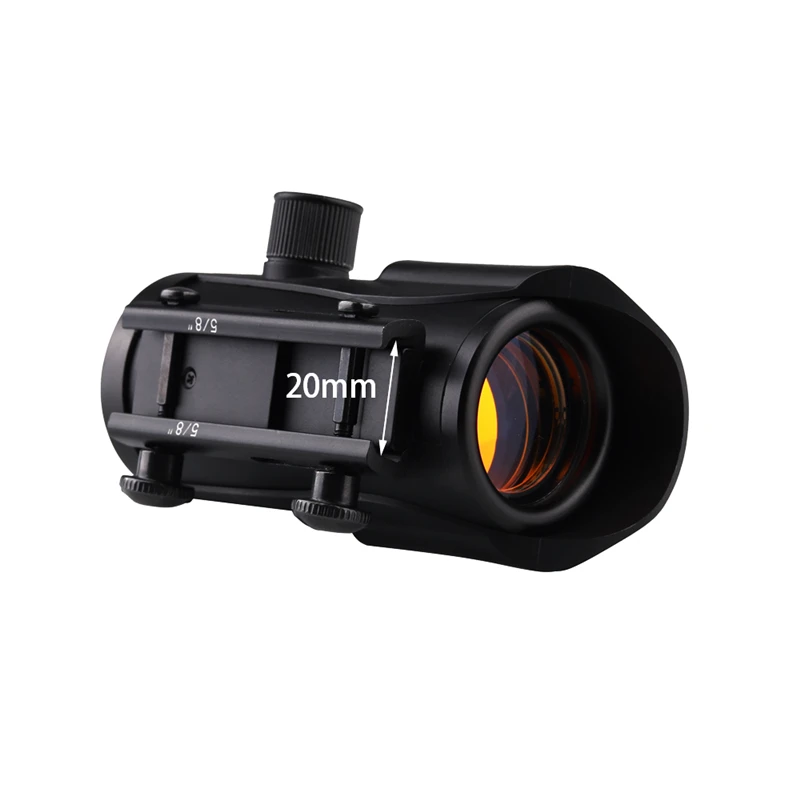 Ajuste de Brilho Montagem em Trilho para Airsoft Sight com 11 Caça Holográfica Ajuste 11mm & 20mm Monocular 1x30mm Red Dot 9 Esporte e Lazer