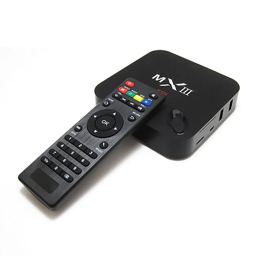 JUSHENG MXIII MX3 4K tv Box четырехъядерный процессор Amlogic S812 Cortex A9 2 ГБ/8 ГБ Android 4,4 Wifi 4K 3D Поддержка потокового медиаплеера