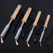 220 В 50 Гц высокое мощность зубило наконечник паяльник зубило наконечник Деревянная ручка 75 Вт 100 Вт 150 Вт 200 Вт Электрический паяльник