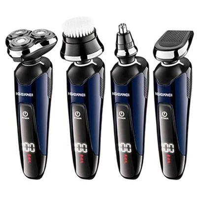 

4in1 grooming kit waterproof electric shaver for men beard trimmer electric razor rechargeable trimer face shaving machine