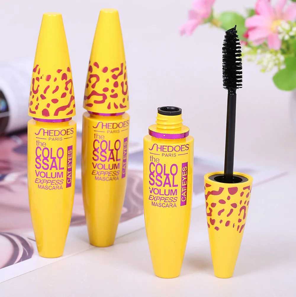 

Black Mascara Makeup Eyelash Waterproof smudge-proof Extension Curling Eye Lashes Easy to wear and dry professional Cosmetic