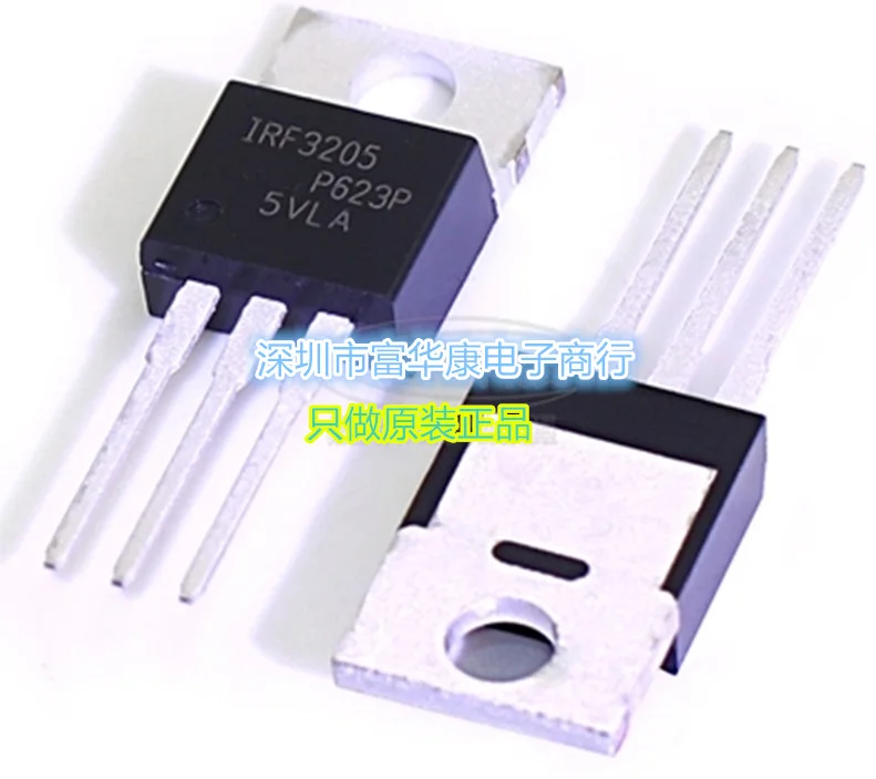 10pcs IRF3205 IRF3205PBF MOSFET MOSFT 55V 98A 8mOhm 97.3nC TO-220 new original