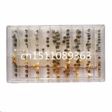 140 шт из нержавеющей стали часы с трубчатой головкой крошечные заклепки наборы Инструменты часы ремешок ремонт