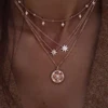 IPARAM-colliers multicouches pour femmes, pendentif classique avec chaîne en or, à la mode, cadeau de bijoux étoile, 2022 ► Photo 1/6