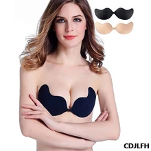 Силиконовые пуш-ап бюстгальтеры для женщин Самоклеющиеся палочки на геле пуш-ап без бретелек и без спинки Невидимый Бюстгальтеры Женское бесшовное нижнее белье