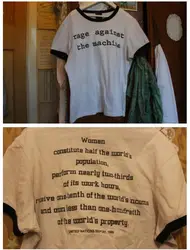 Rage Against The Machine феминизм кавычки Винтаж Ringer унисекс Пол равенство лозунг футболки летом прохладно Tee рубашка гот