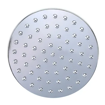 

6 Inch Large Ultra-thin Showerheads Rain Round Shower Head Chrome Finish With Swivel Ball Connection For Bath Accessories Mayitr