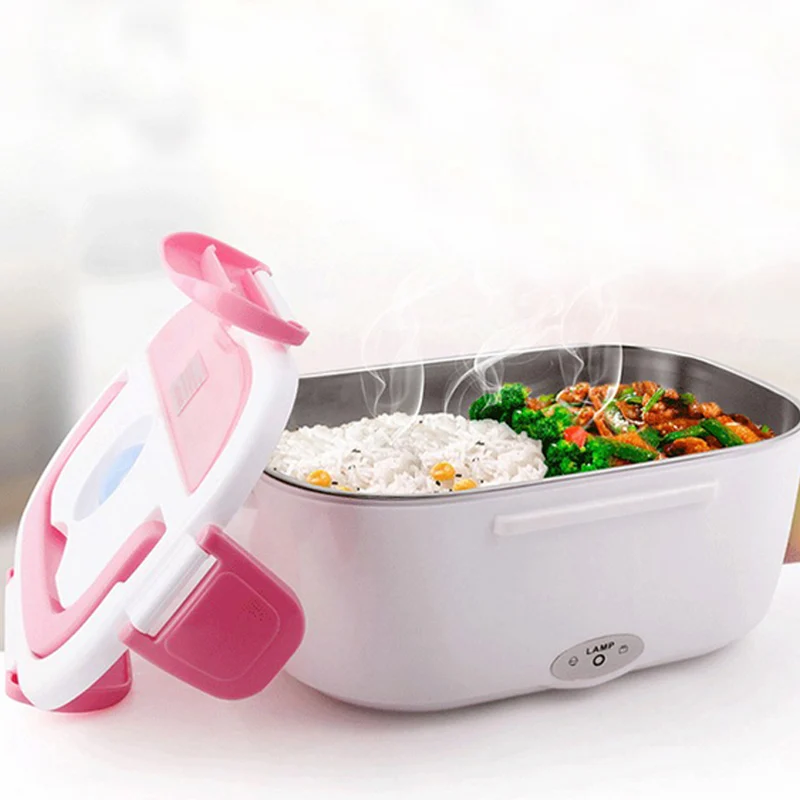 Портативный электрический 12V подогреваемый Ланч бокс Bento коробки Авто еда Риса