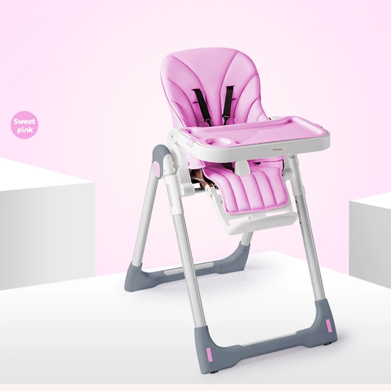 W12 Kids Chair Portable Infant Baby furniture Seat Dinner Table Adjustable Folding Chair Multifunction Adjustable Children Chair