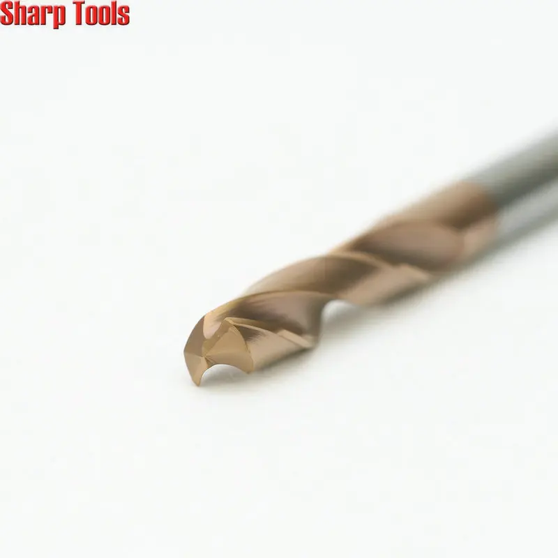 Twist Drill Bit HRC65 Solid Carbide Drill Bits For Hard Metal Drilling