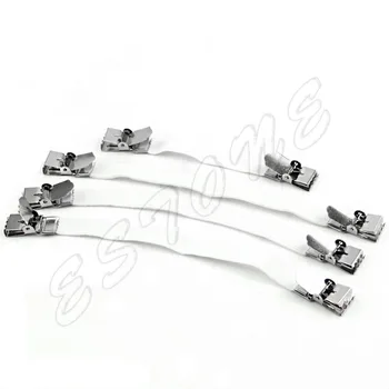 

Hot 4 Metal Bed Sheet Fasteners Clip Grippers Mattress Strong Elastic Holder