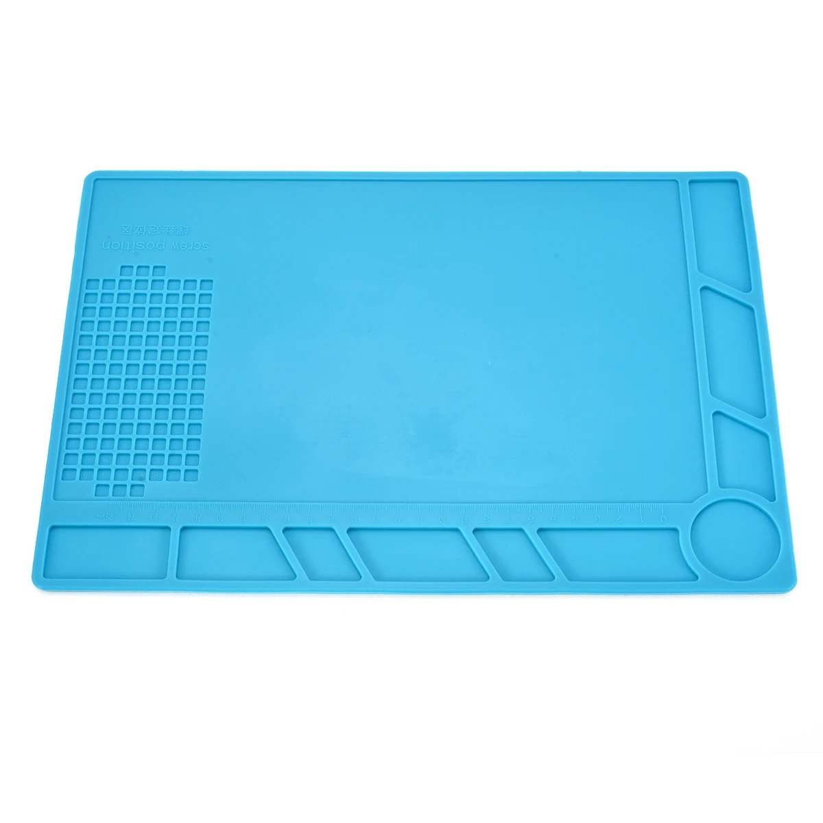 1pc Soldering Station Insulation Pad Multifunctional Heat Resistant Silicone Mat For Mobile Phone Tablet Repair Tool