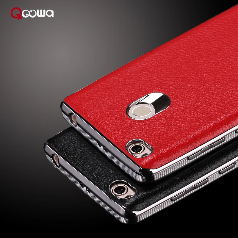 6Color for Xiaomi Redmi 3S 5 0 Leather Grain Plating Frame Back Cover Redmi 3 Pro