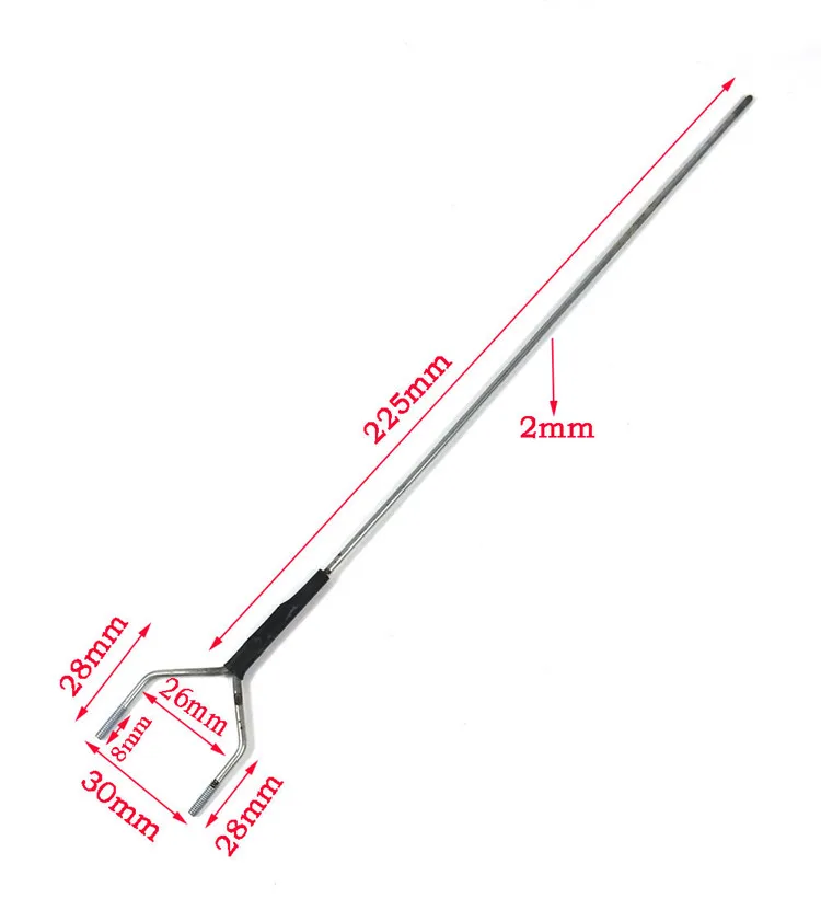 2pc/set Y Type 253mm length M2 Metal Push pull Rods For RC Airplane