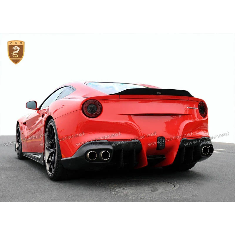 Настоящие наборы для тела из углеродного волокна Ferrari F12 DMC стильный карбоновый